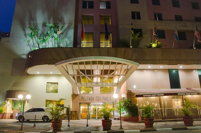 Fachada do Hotel Pestana São Paulo